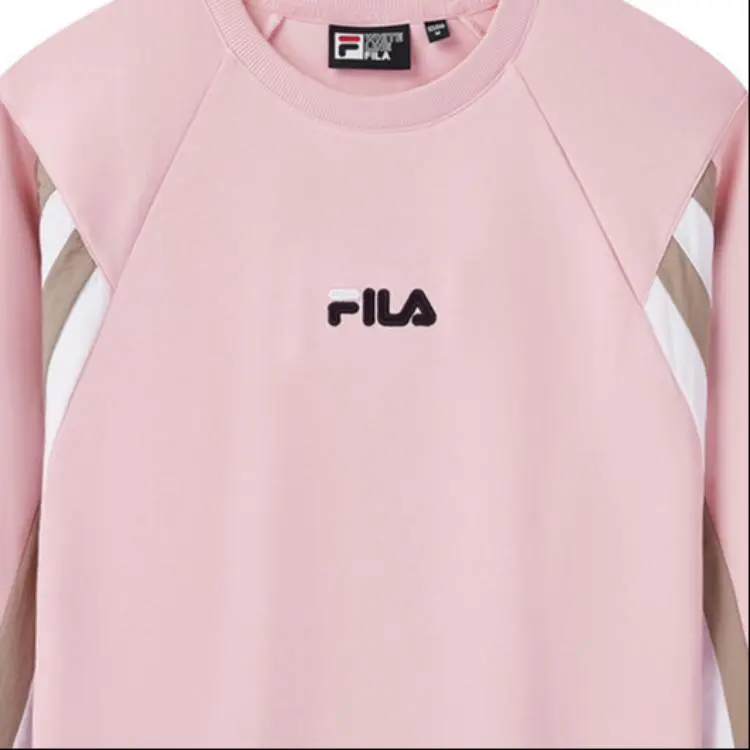 FILA Long-Sleeved Dresses Women's Sand Leather Pink-4
