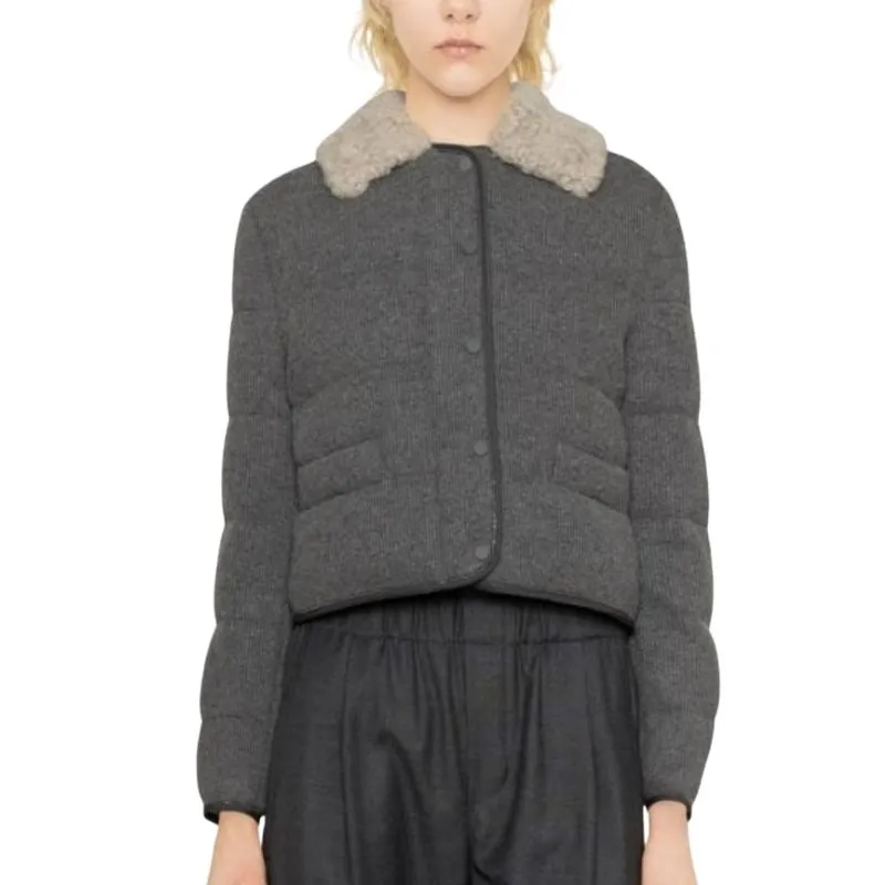 Brunello Cucinelli Jackets & Coats Women's Gray-3