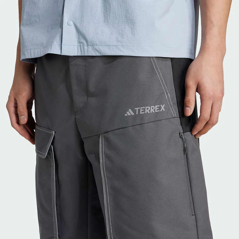 Adidas Terre SS25 Sports Shorts Men's Dark Gray-4