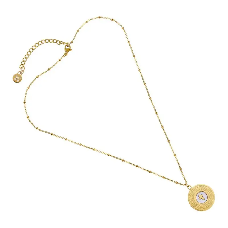 ANARTXY Surgical Steel Necklaces Women's Gold/Silver-1