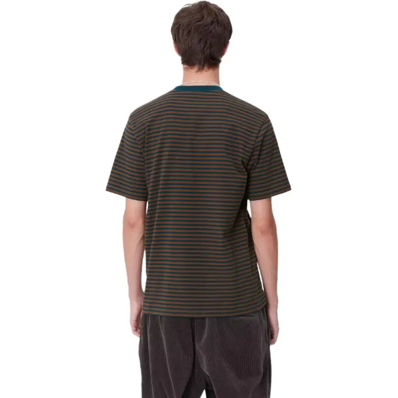 Carhartt WIP SS24 S/S Verner Pocket T Shirt T Shirt Unisex Duck Blue-3