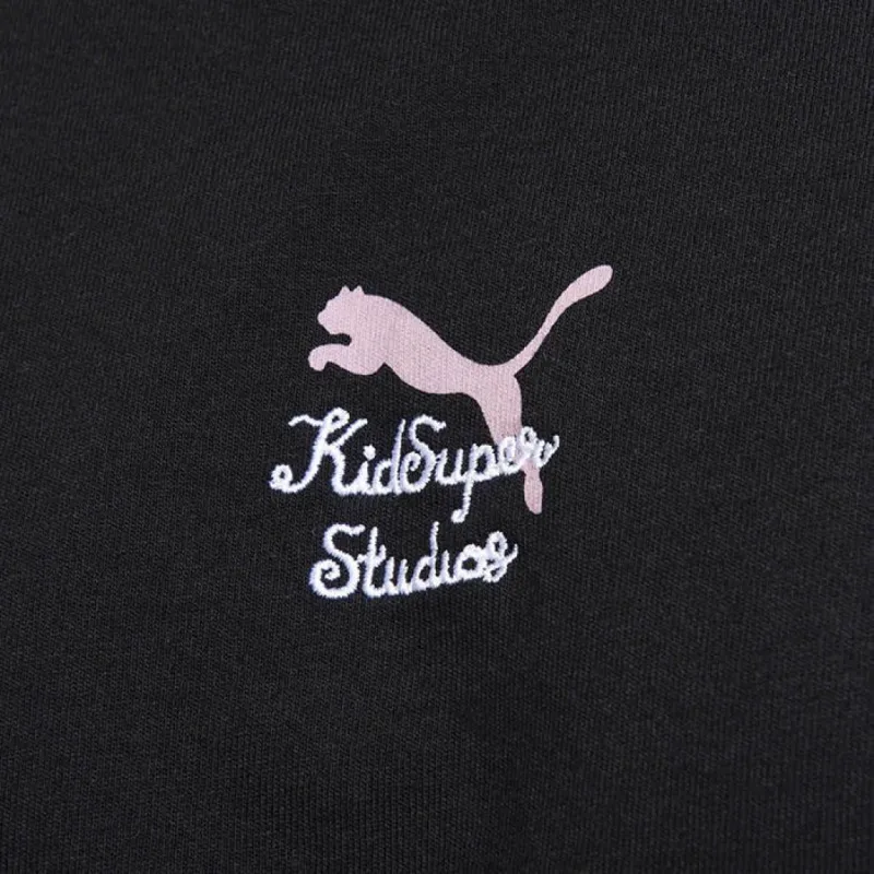 PUMA ICONIC T7 T Shirts Men Black-3