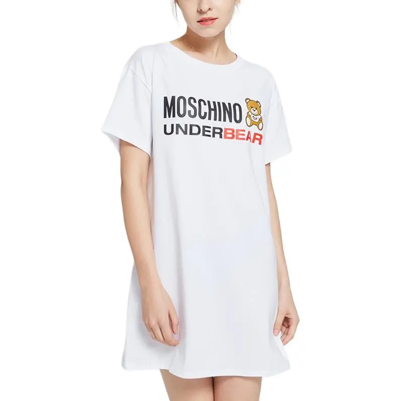 MOSCHINO Short Sleeved Dresses Women's-4