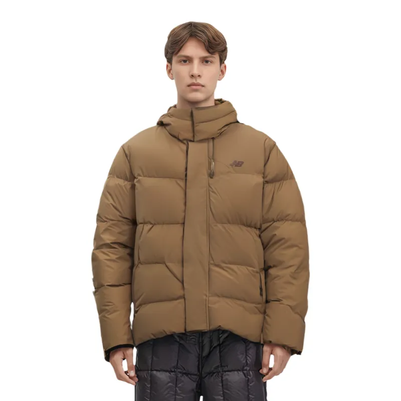 New Balance Men's Outdoor Series Down Jacket Men's Brown-1