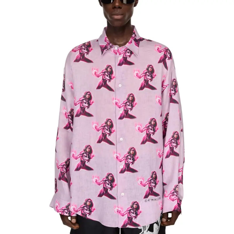 Acne Studios Printed Button-up Shirt-1