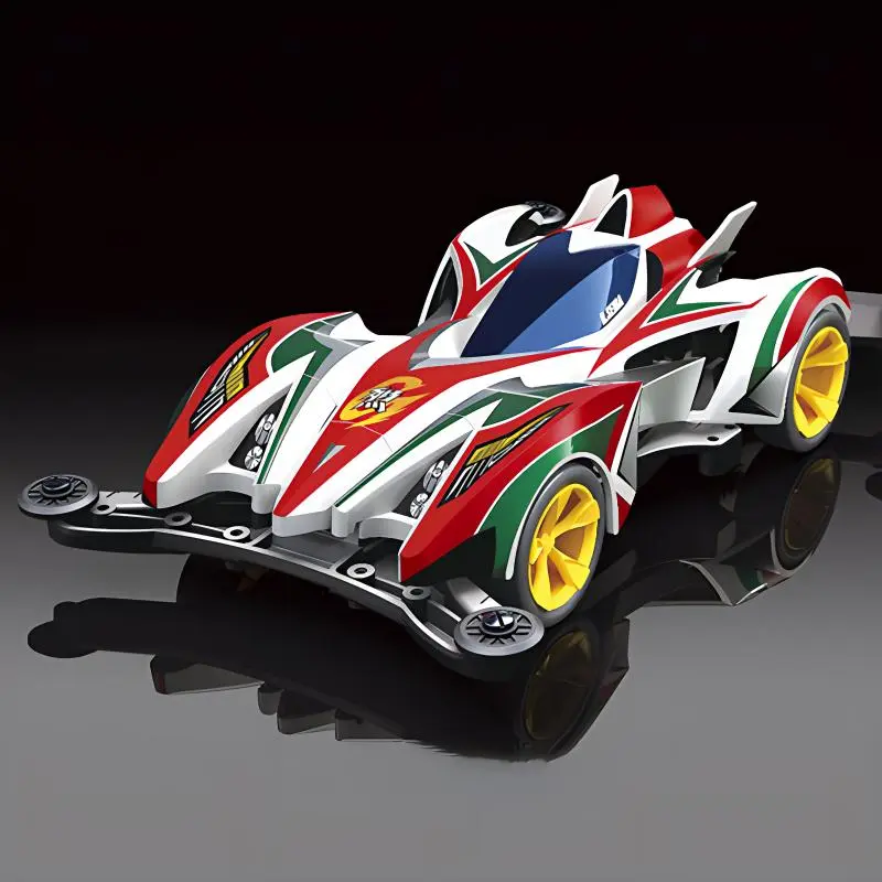 Tamiya Mini All Wheel Drive AR All Wheel Brother, Star Mars, Seventh Generation, Explosive Sound Speed Assembled Models-1