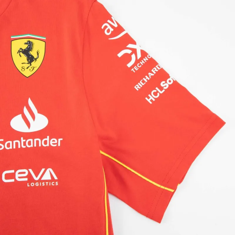 PUMA Scuderia Ferrari 2024 Replica Collection Team Men's Tee-4