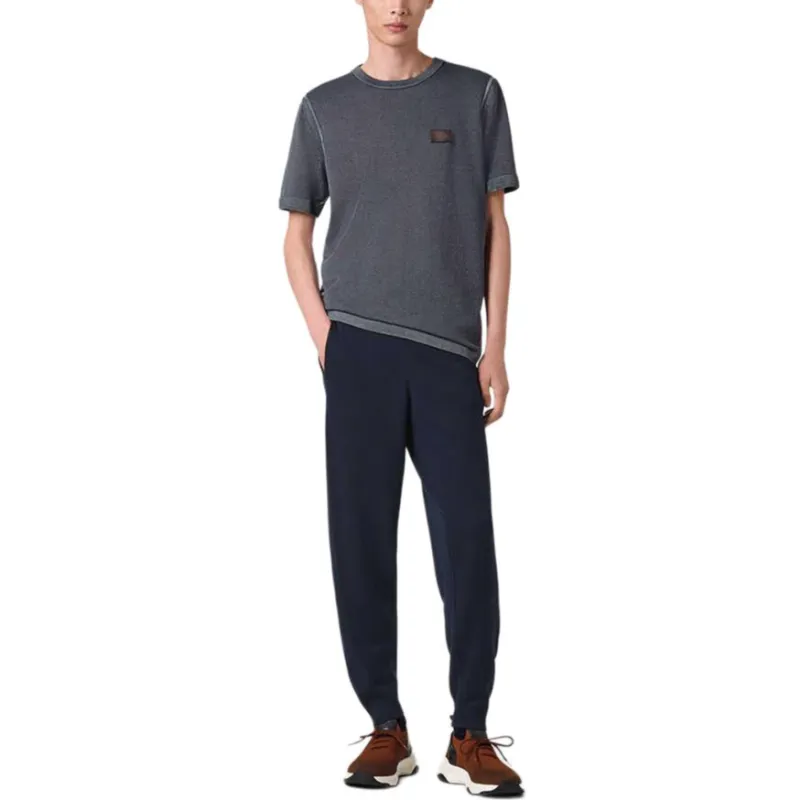 BERLUTI SS25 Polo Shirt Men's Light Dust Blue-1