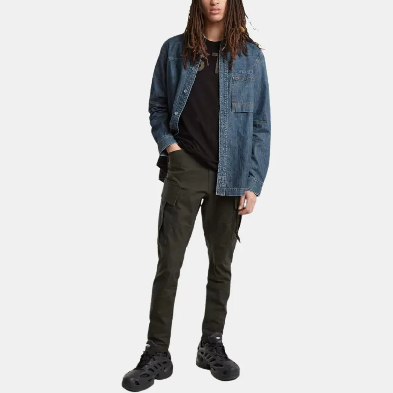 G STAR RAW Cargo Pants Men's Dark Olive Green-1