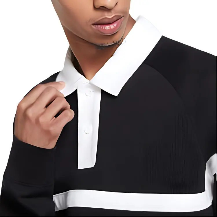 Nike Swoosh Sweatshirt Men's Black/White-3