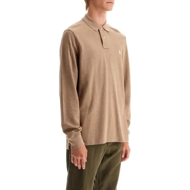 Polo Ralph Lauren All Fits Mesh Long-Sleeved Polo Shirt-2