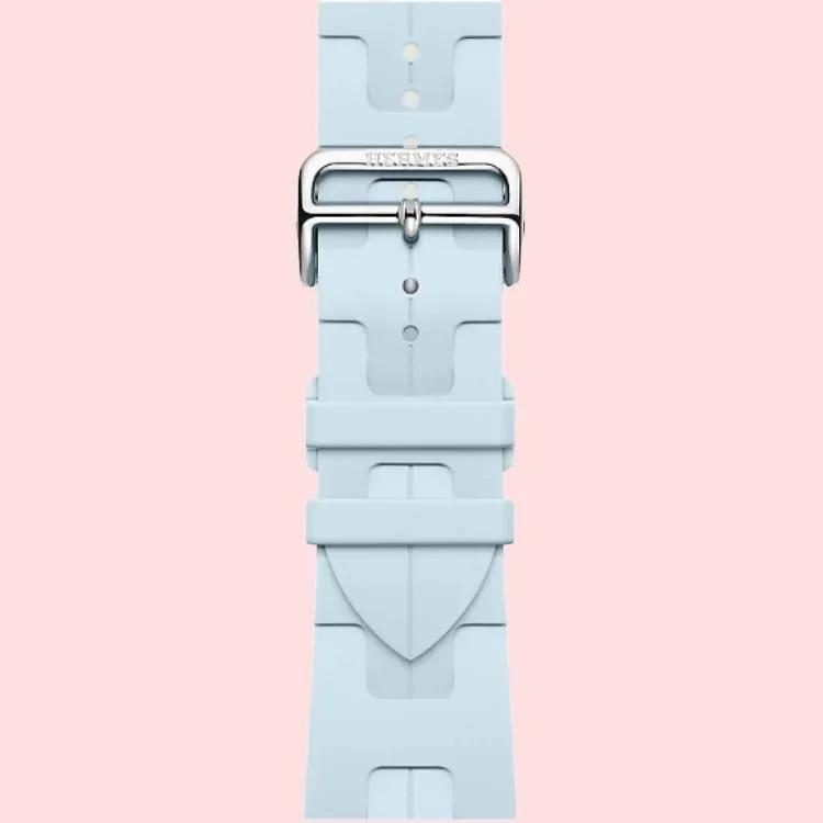 HERMES Apple Compatibility Watch Band 175mm 42mm Rubber Material-2