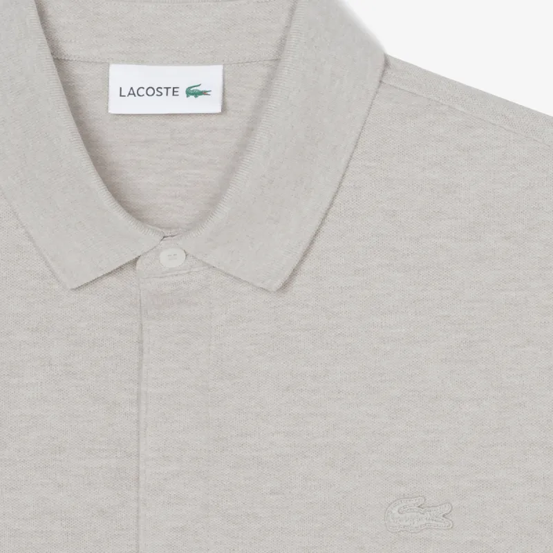 LACOSTE Polo Shirt Men's Light Gray-4
