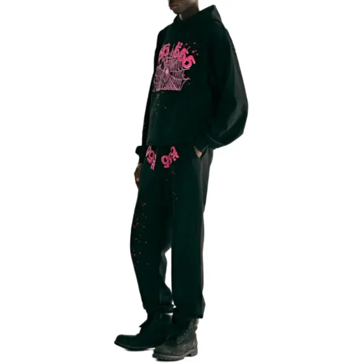 Sp5der Angel Number Hoodie-3