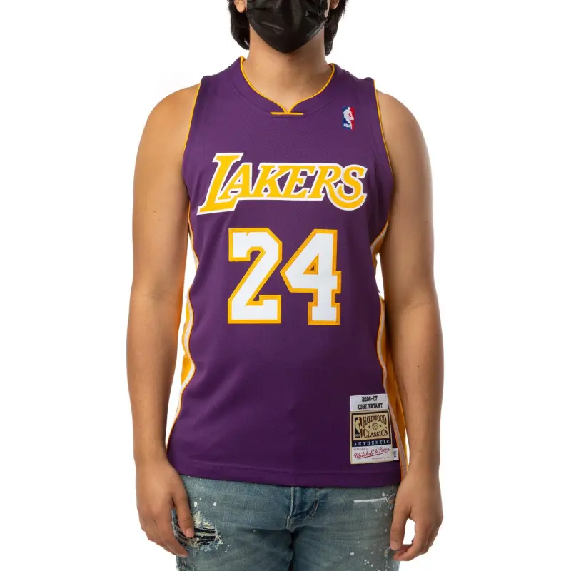 Mitchell & Ness Basketball Jerseys Unisex Purple-2