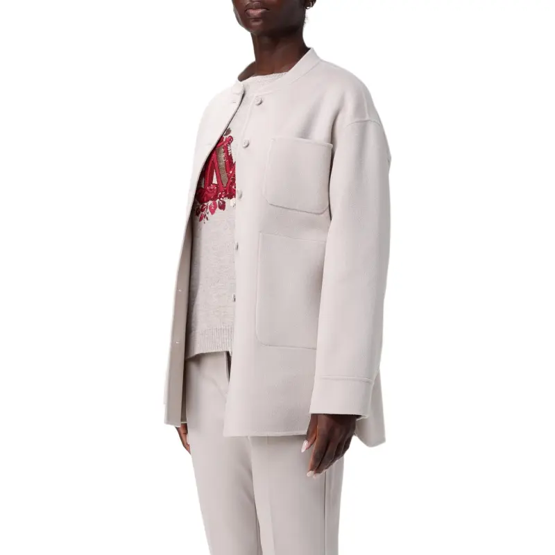 'S MAX MARA Jackets & Coats Women's White-2