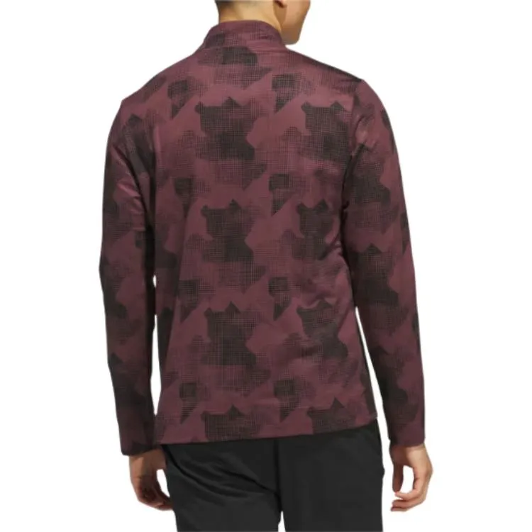 Adidas Free Shipping With AdiClub Go To Printed Quarter Zip Pullover-2