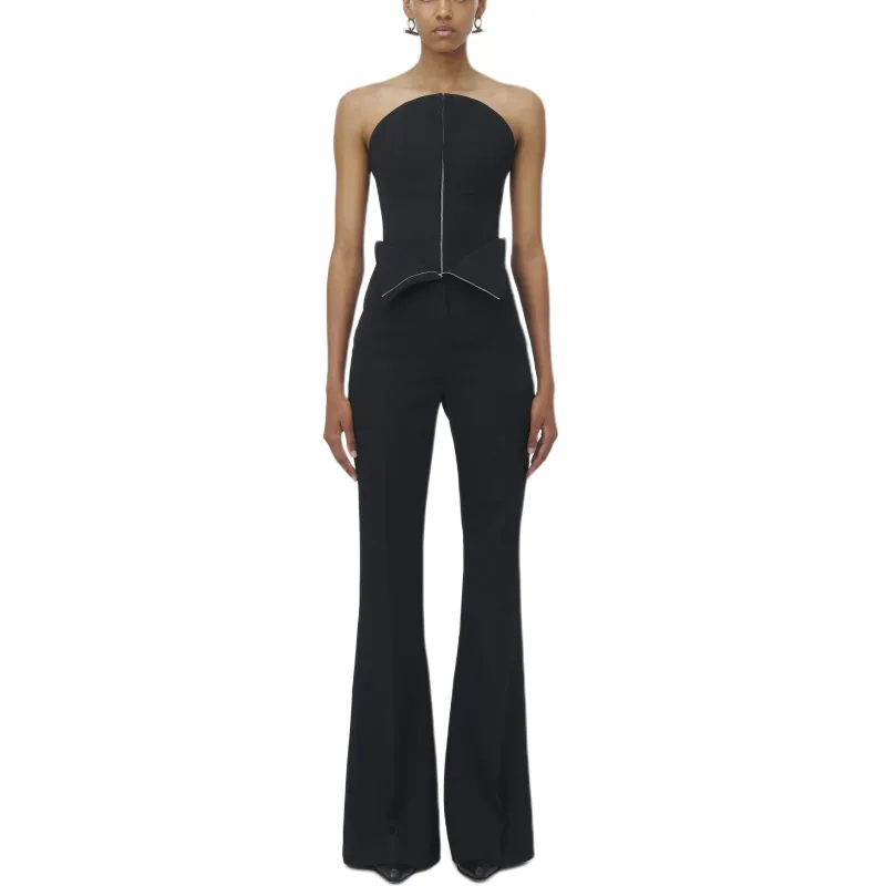 Alexander McQueen Zipped Corset Top-1
