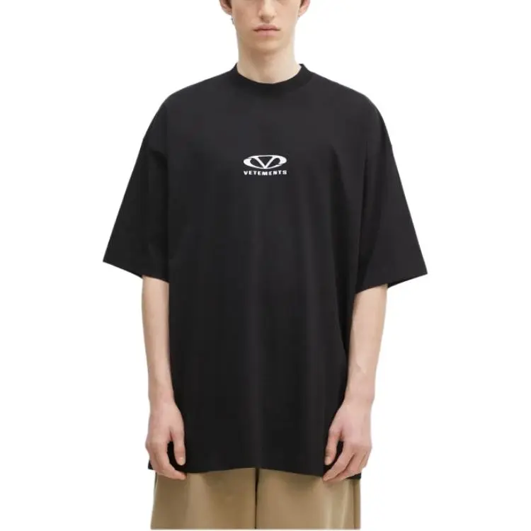 Vetements Oval Logo Oversized T Shirt-2
