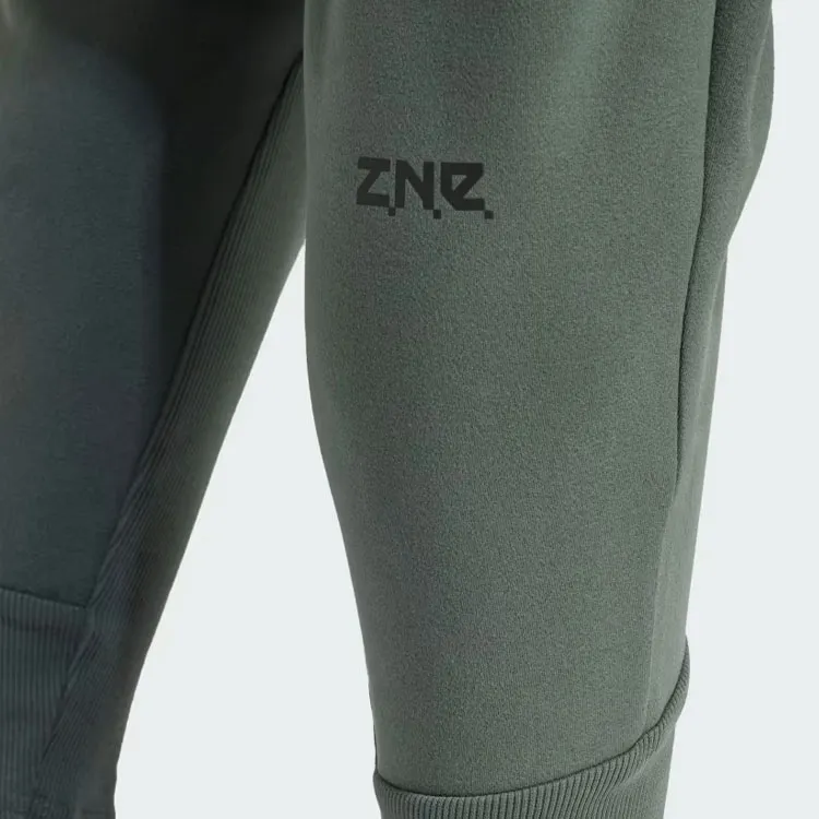 Adidas Z.N.E. Z.N.E. Winterized Tracksuit Bottoms Knitted Sports Pants Women's Green-5