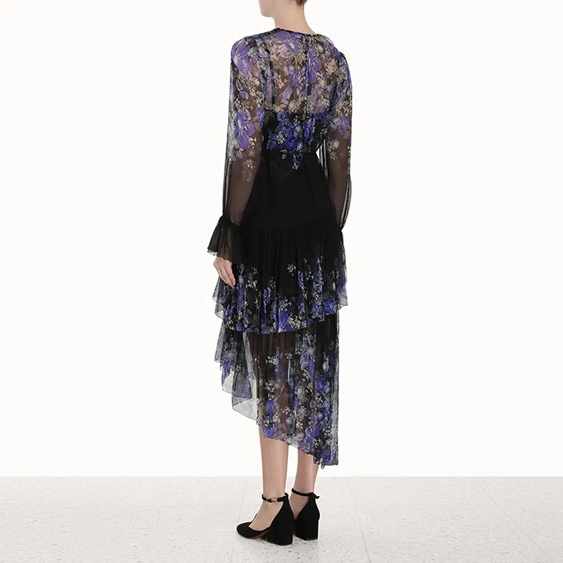 Zimmermann Lyrical Floral Tiered Dress-2
