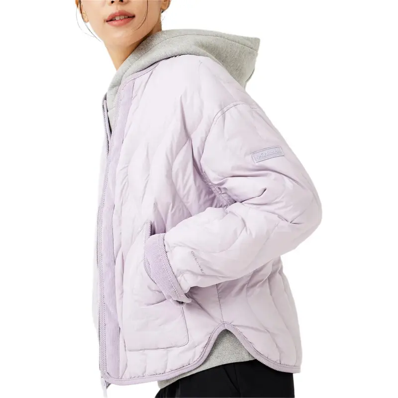 Columbia Down Jacket Women's Light Purple-4