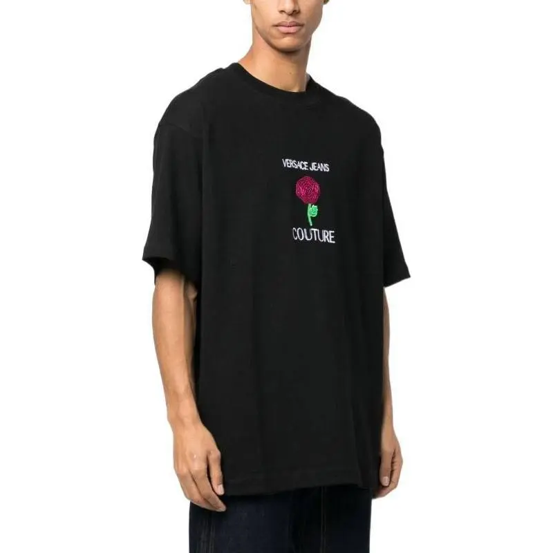 VERSACE JEANS SS23 T Shirt Men's Black-3