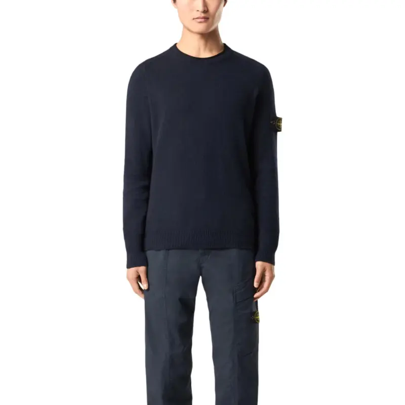 STONE ISLAND SS25 Knitwear Men's Marine Blue-2