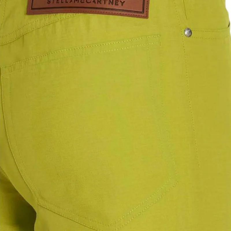 Stella McCartney High waisted Straight leg Trousers-6