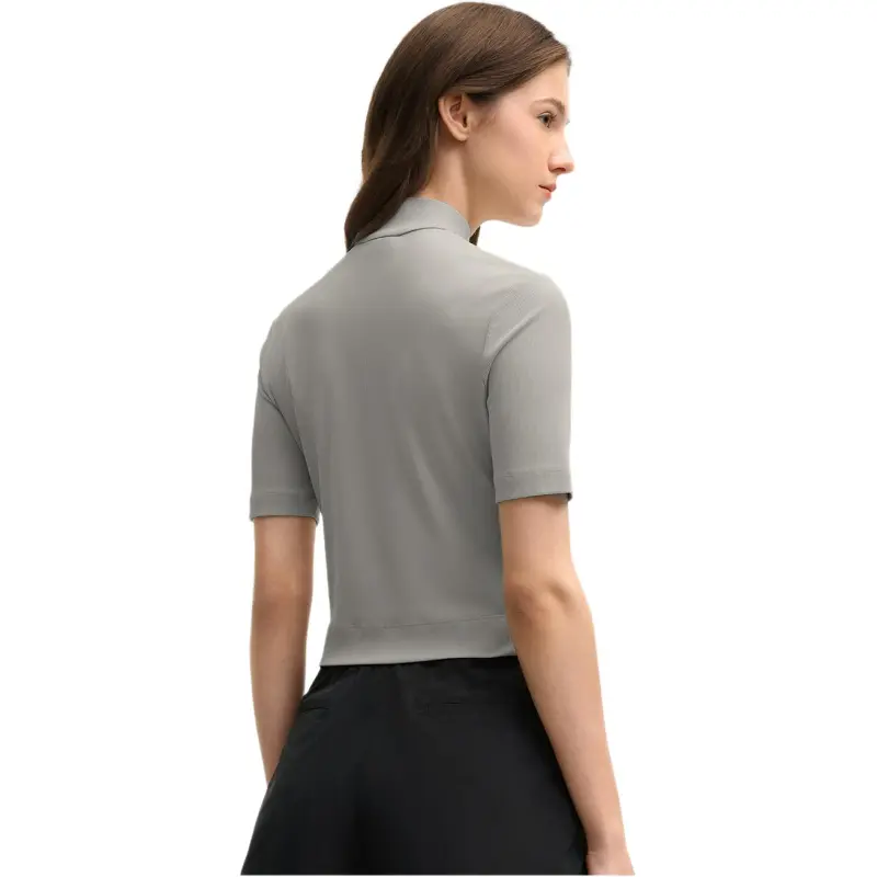 FILA MILANO Collection SS25 T Shirt Women's Monotone Gray GY-3