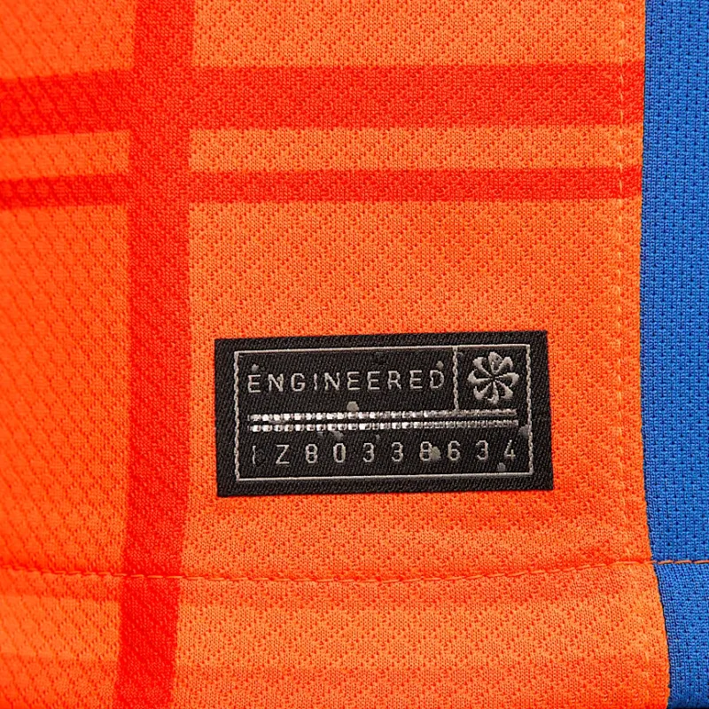 Nike Dri-Fit Soccer Jerseys Men's Bright Orange/Royal Blue/Royal Blue-3