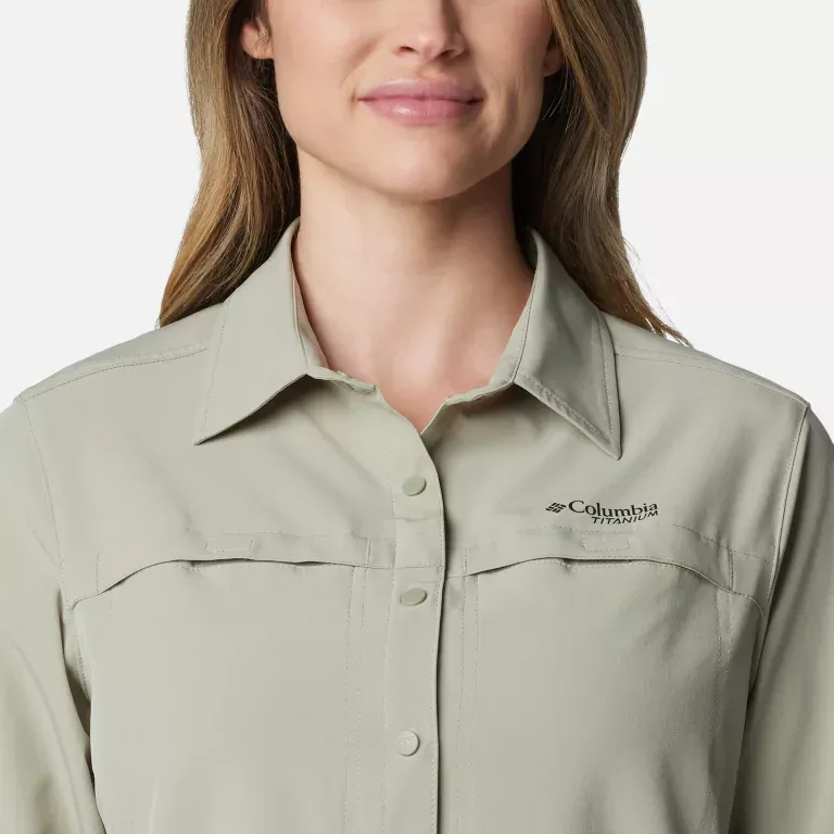 Columbia Summit Valley Summit Valley™ Shirt Women's Green-2