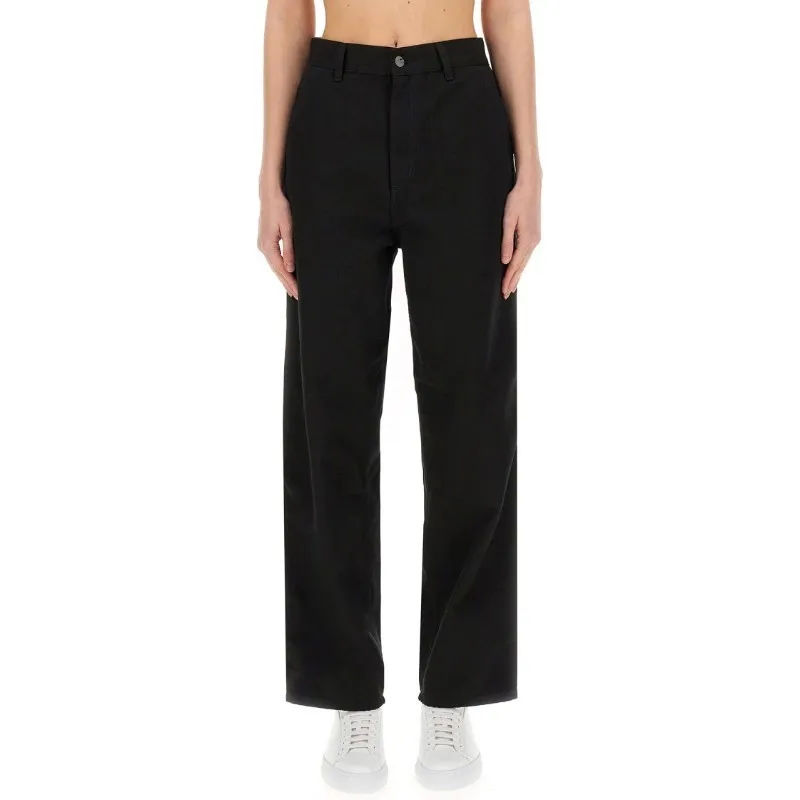 Carhartt WIP Single Knee SS25 Casual Pants Women's Black-3
