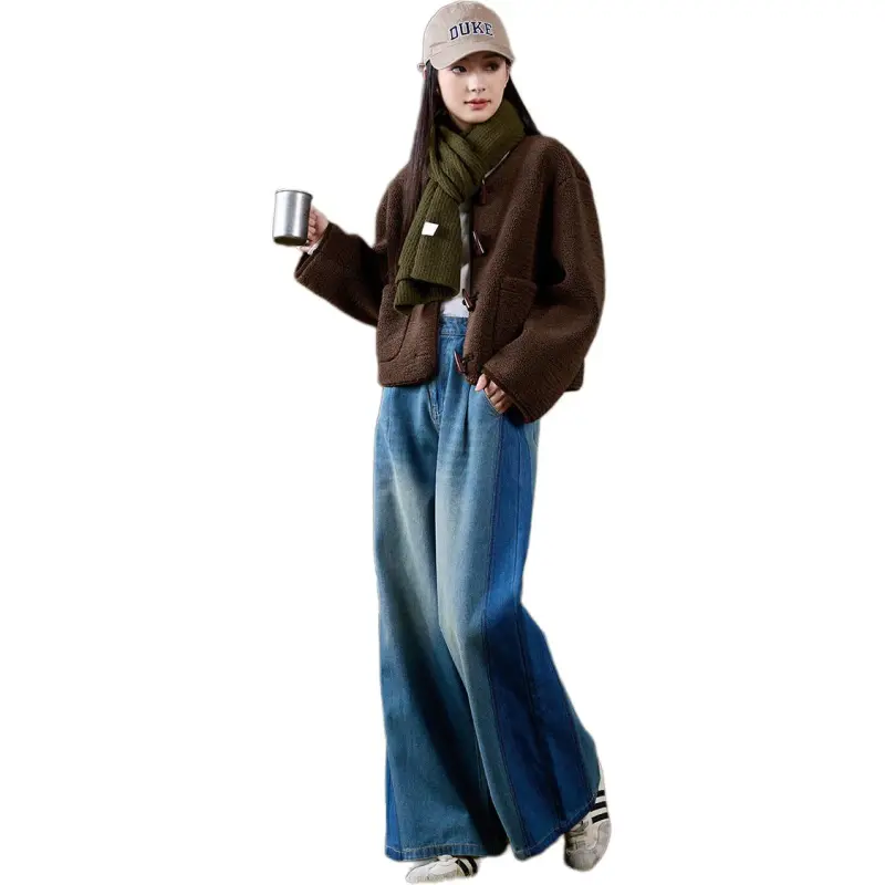 Demana Velvet feel Coat Women's Dark Coffee-6