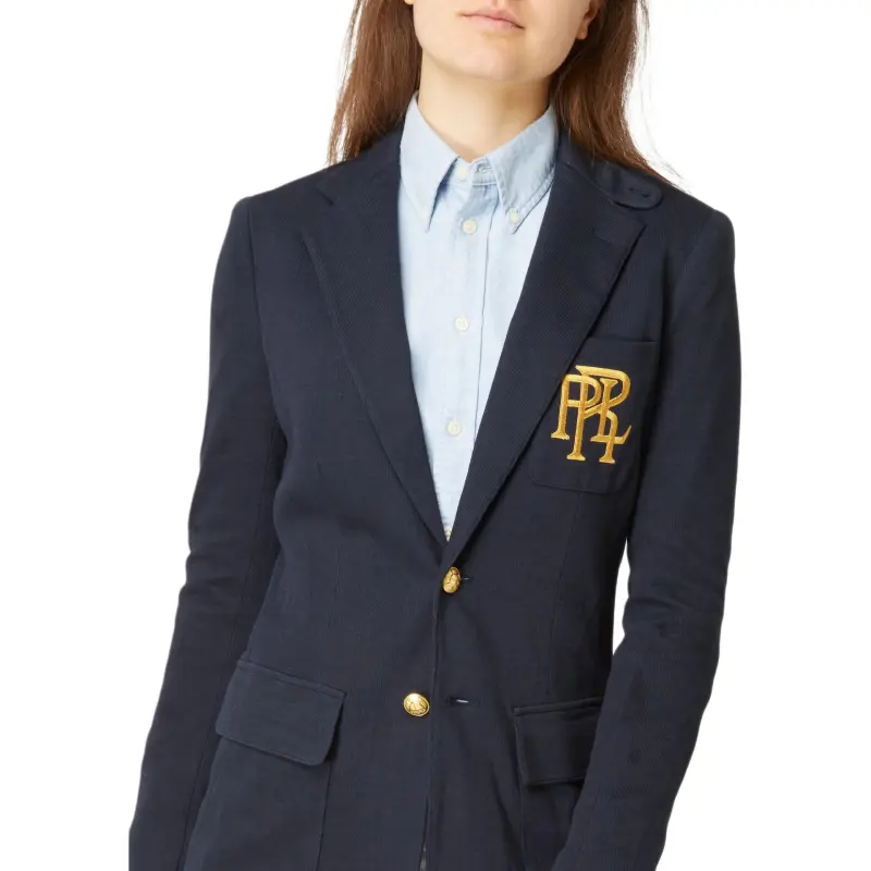 Polo Ralph Lauren Business Suit Coat Women's Marine Blue-4