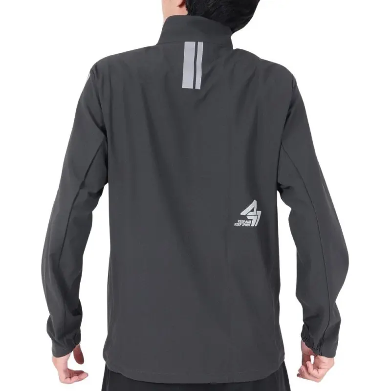 Asics Jackets & Coats Men's Charcoal Gray-0