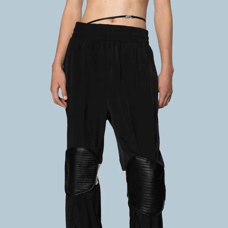 Reebok Vector Biker Trousers Cycling Pants Unisex Black-5