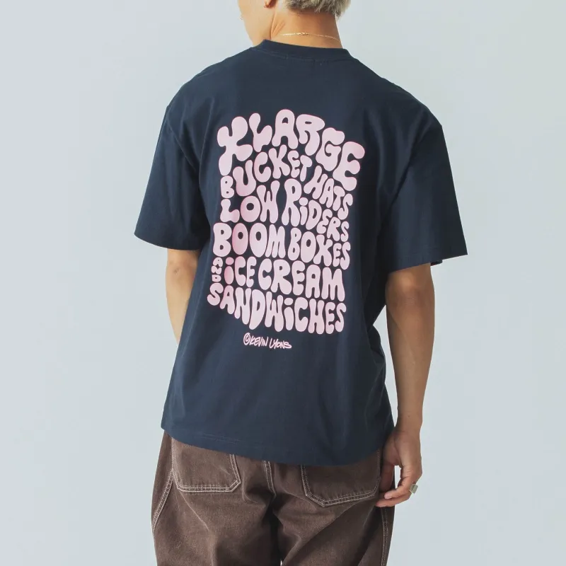 XLARGE KEVIN LYONS Collaboration T-Shirts Unisex-11