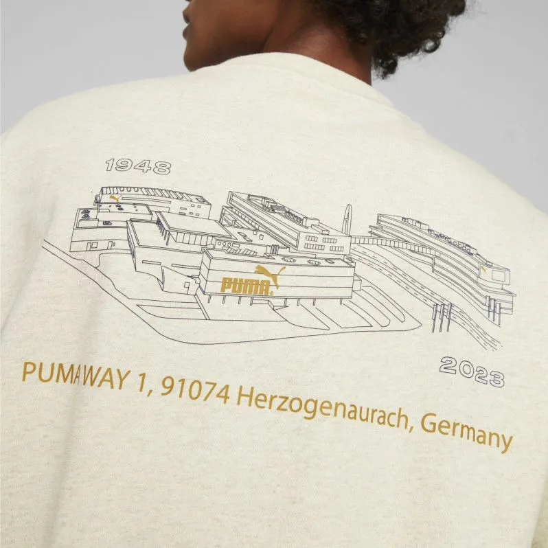 PUMA 75th Anniversary No.1 Logo Celebration Tee T Shirt Men's White-6