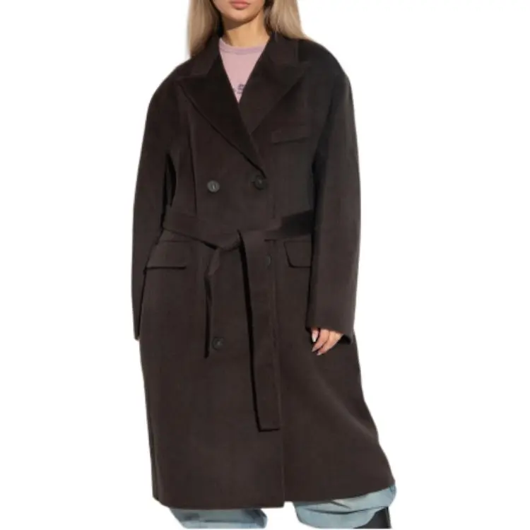 Acne Studios Double-Breasted Belted Coat-3