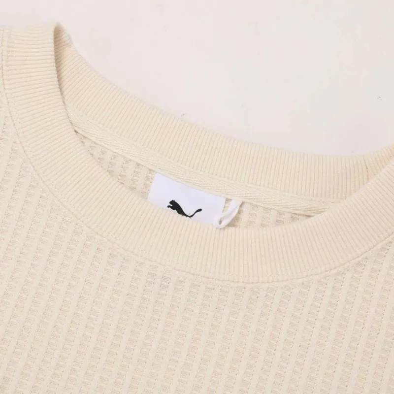 PUMA NAVY PACK Sweatshirt Unisex Almond Candy-2