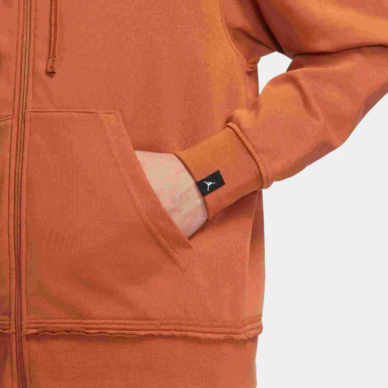 Jordan Zion Sweatshirt Men's Darker Reddish Umber-3