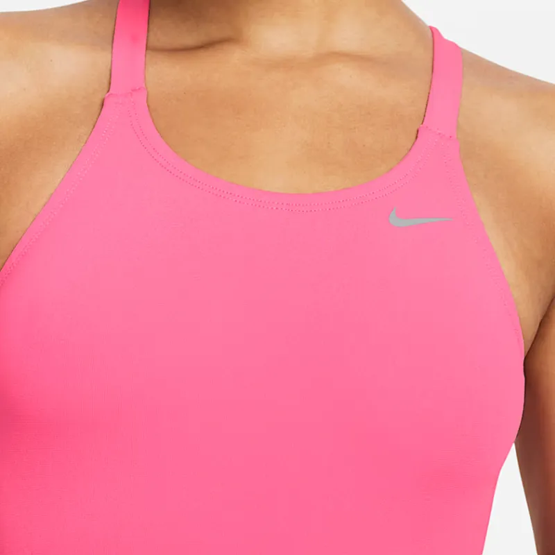 Nike Swoosh One piece Swimsuit Women's Pink-3