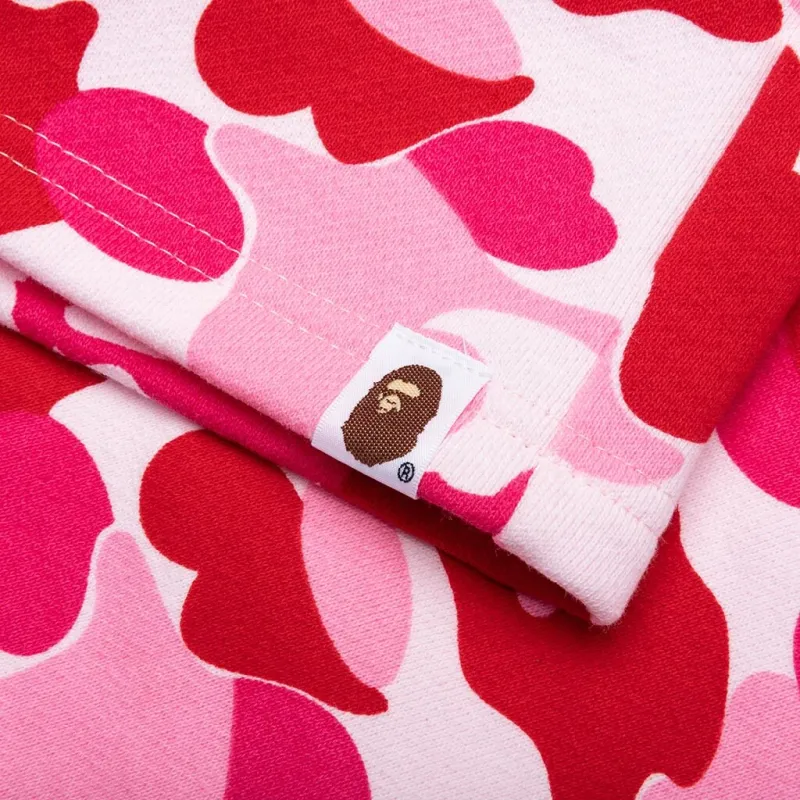 A BATHING APE Abc Camo Shark Sweat Shorts-7