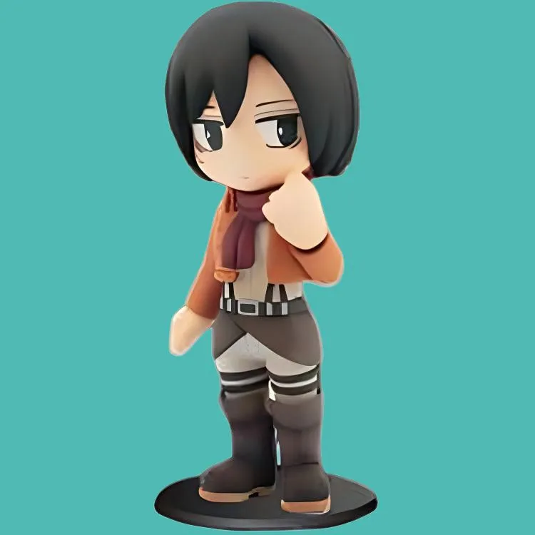 FURYU Attack On Titan Mikasa Ackerman Bonus Gifts 10cm-2