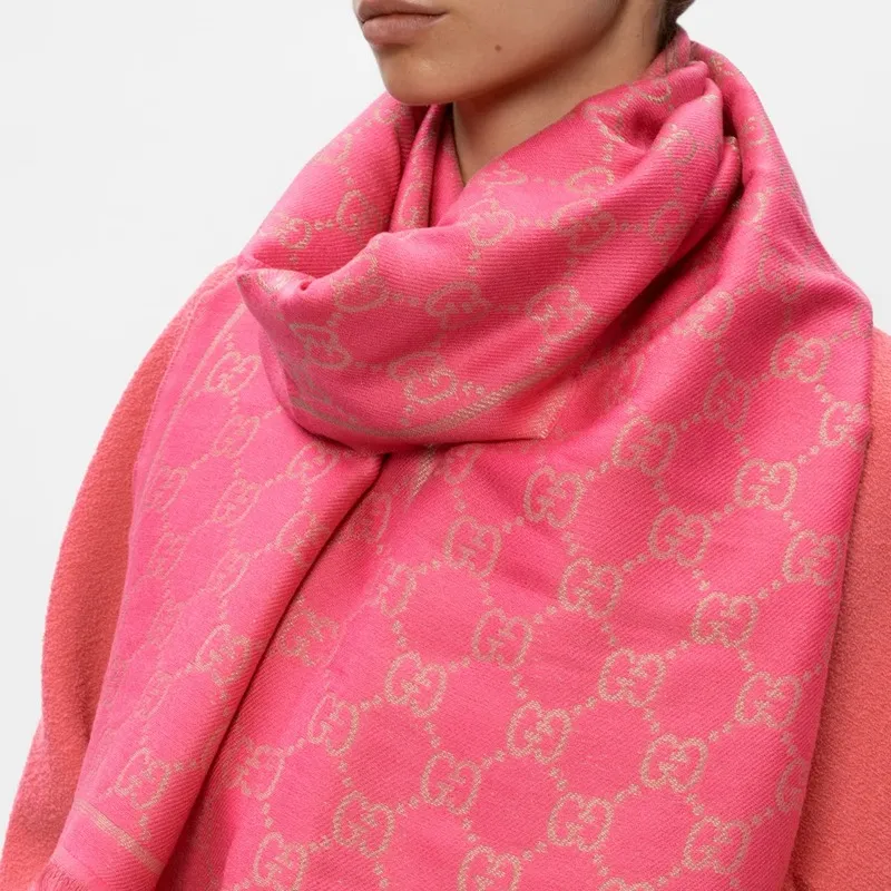 GUCCI Wool Knit Scarves Women's-2