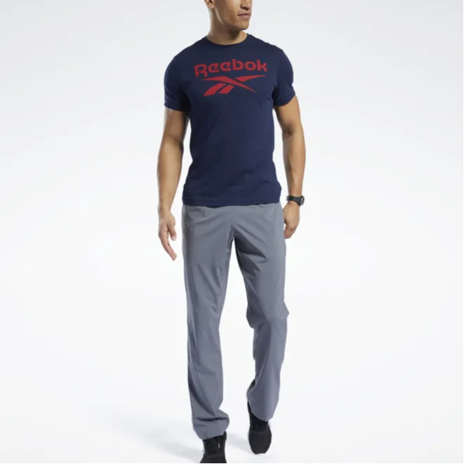 Reebok Knitted Sweatpants Men Gray-2