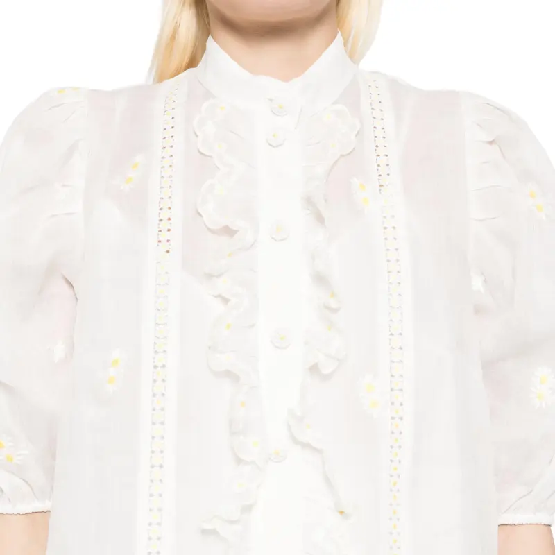 Zimmermann Acacia Embroidered Blouse-4