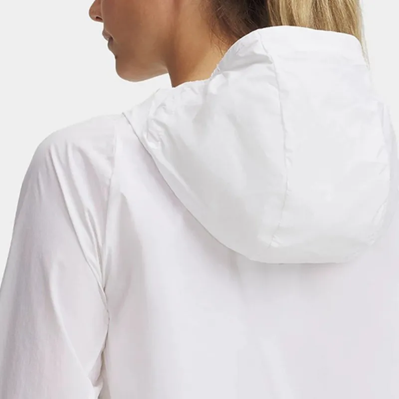 Under Armour Launch Jacket Women's White-3
