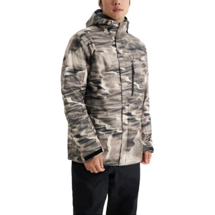 Columbia Water Resistant Windproof Warm Heat Reflective Windbreaker Jacket Men's Camouflage-3